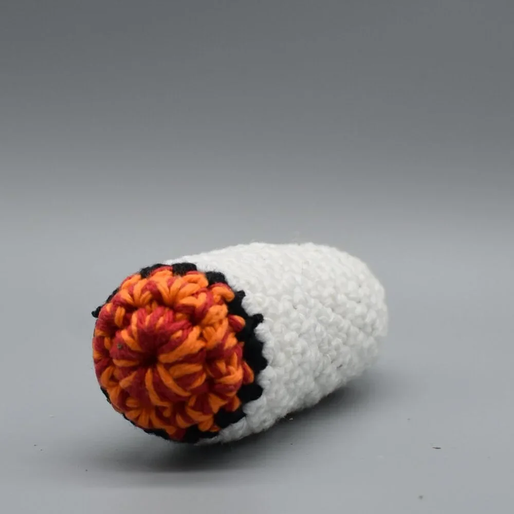 Crochet Catnip Doobie Handcrafted Cat Toy